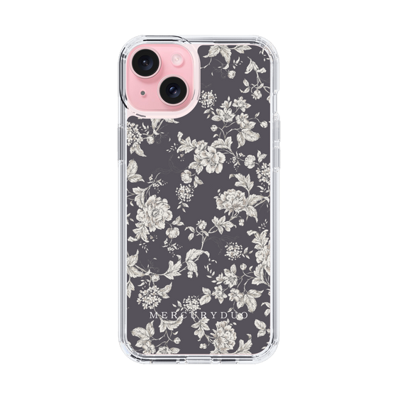 Slim Protection Case［ MERCURYDUO - ToneFlower - Grey ］
