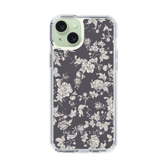 Slim Protection Case［ MERCURYDUO - ToneFlower - Grey ］