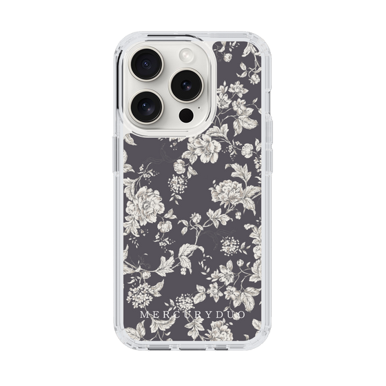 Slim Protection Case［ MERCURYDUO - ToneFlower - Grey ］