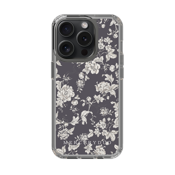 Slim Protection Case［ MERCURYDUO - ToneFlower - Grey ］