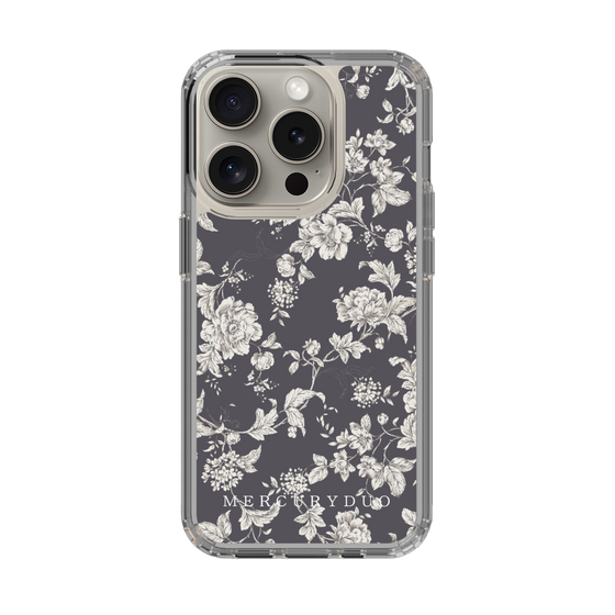 Slim Protection Case［ MERCURYDUO - ToneFlower - Grey ］