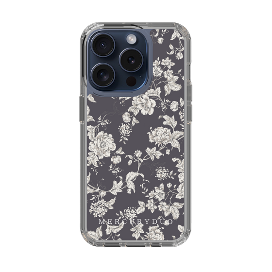Slim Protection Case［ MERCURYDUO - ToneFlower - Grey ］