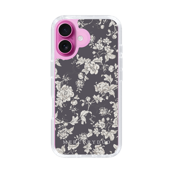 Slim Protection Case［ MERCURYDUO - ToneFlower - Grey ］