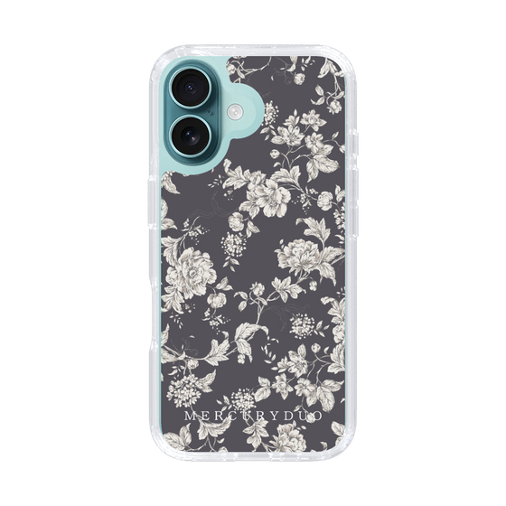 Slim Protection Case［ MERCURYDUO - ToneFlower - Grey ］