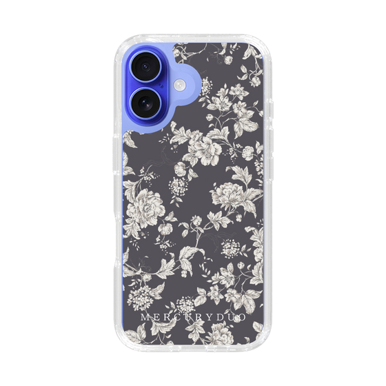 Slim Protection Case［ MERCURYDUO - ToneFlower - Grey ］
