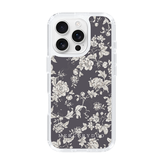 Slim Protection Case［ MERCURYDUO - ToneFlower - Grey ］