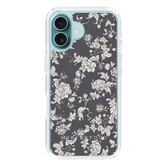 Slim Protection Case［ MERCURYDUO - ToneFlower - Grey ］