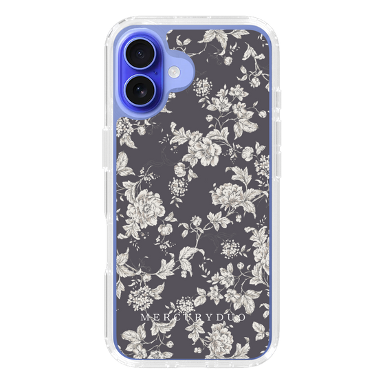 Slim Protection Case［ MERCURYDUO - ToneFlower - Grey ］