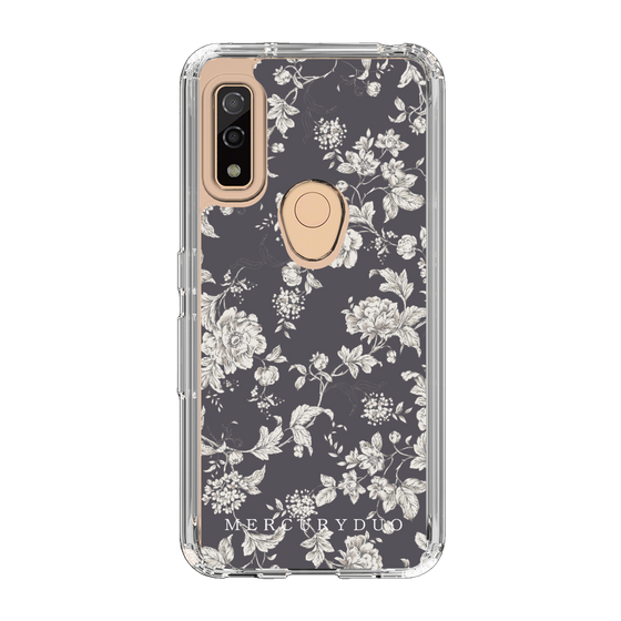 Slim Protection Case［ MERCURYDUO - ToneFlower - Grey ］