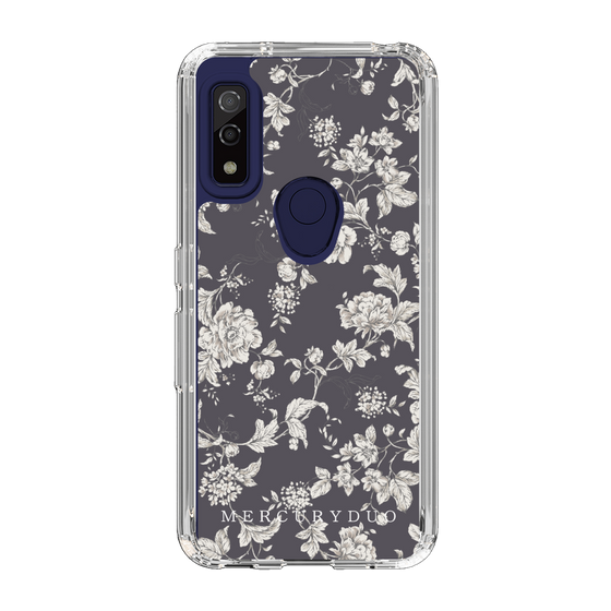 Slim Protection Case［ MERCURYDUO - ToneFlower - Grey ］