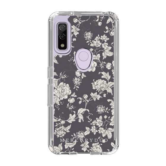 Slim Protection Case［ MERCURYDUO - ToneFlower - Grey ］