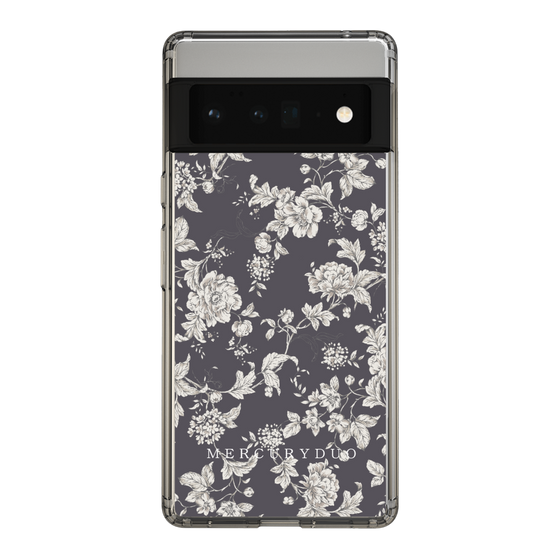 Slim Protection Case［ MERCURYDUO - ToneFlower - Grey ］