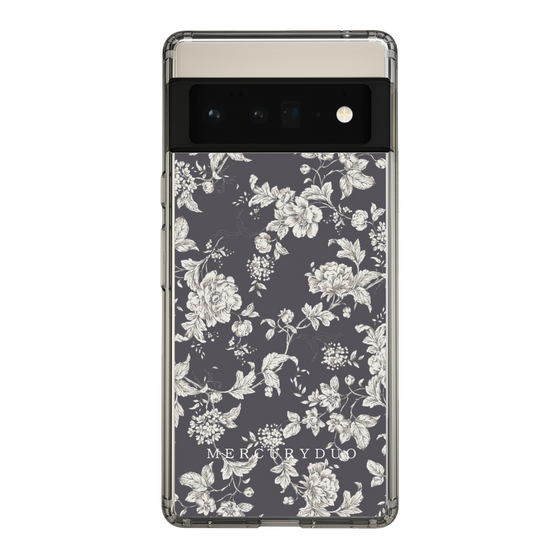 Slim Protection Case［ MERCURYDUO - ToneFlower - Grey ］
