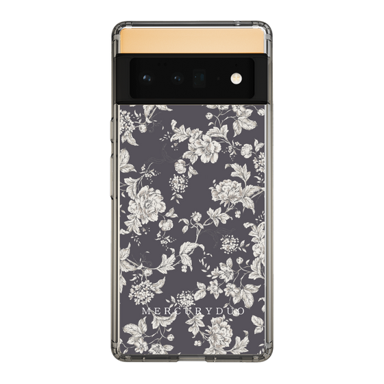 Slim Protection Case［ MERCURYDUO - ToneFlower - Grey ］