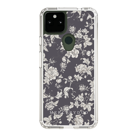 Slim Protection Case［ MERCURYDUO - ToneFlower - Grey ］