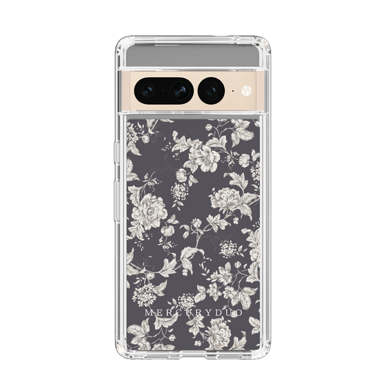 Slim Protection Case［ MERCURYDUO - ToneFlower - Grey ］