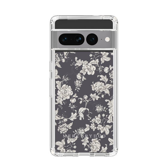 Slim Protection Case［ MERCURYDUO - ToneFlower - Grey ］