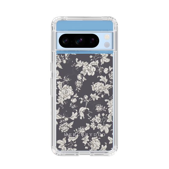 Slim Protection Case［ MERCURYDUO - ToneFlower - Grey ］