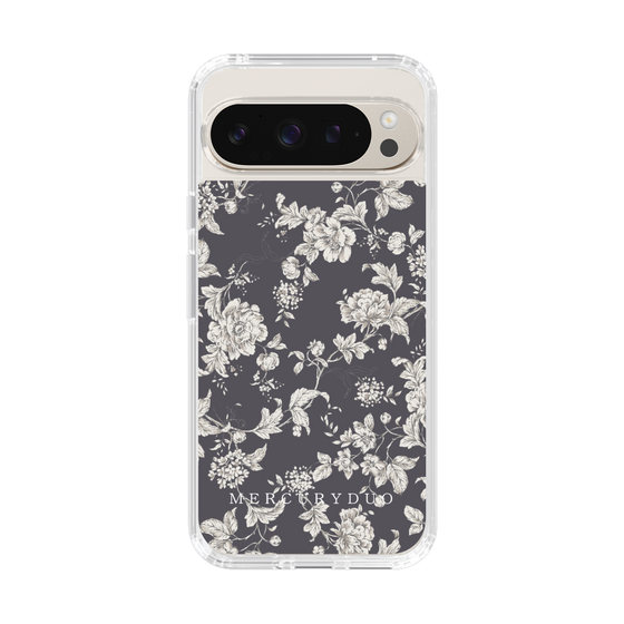 Slim Protection Case［ MERCURYDUO - ToneFlower - Grey ］