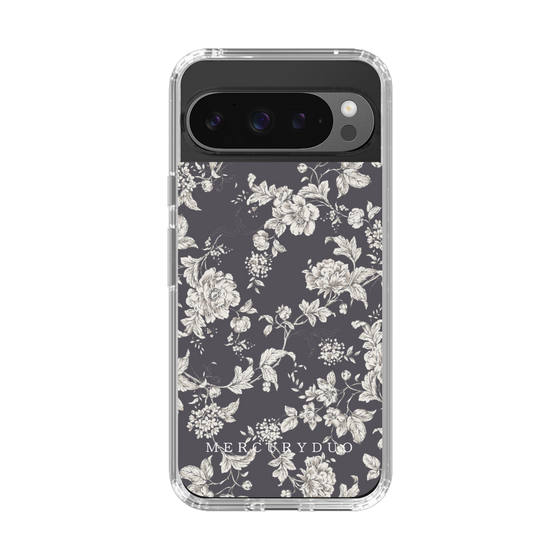 Slim Protection Case［ MERCURYDUO - ToneFlower - Grey ］