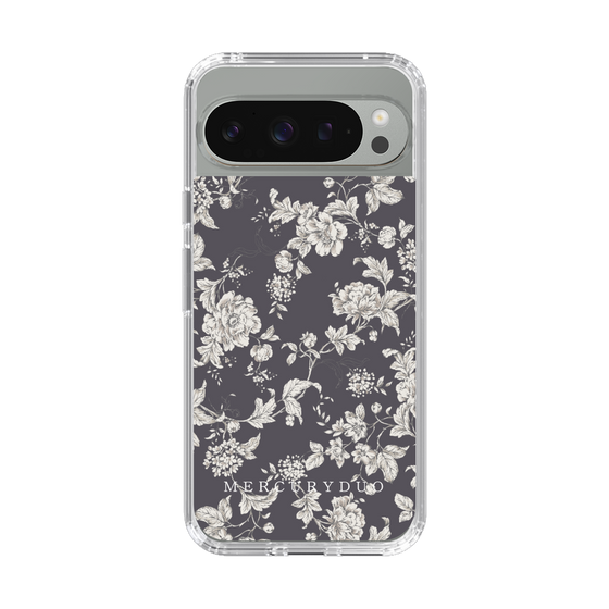 Slim Protection Case［ MERCURYDUO - ToneFlower - Grey ］