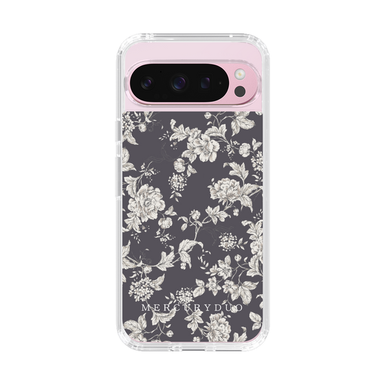 Slim Protection Case［ MERCURYDUO - ToneFlower - Grey ］
