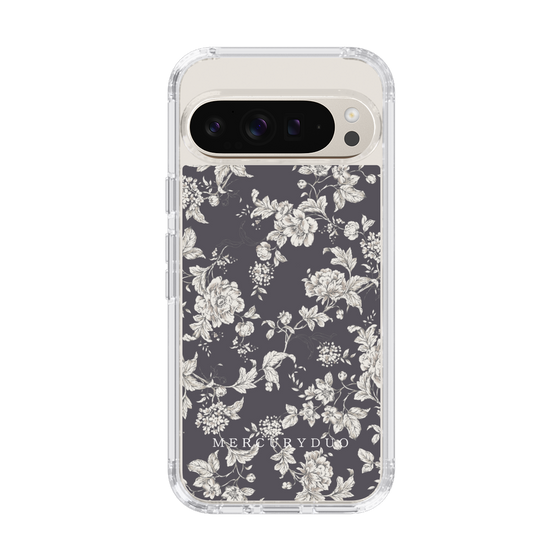 Slim Protection Case［ MERCURYDUO - ToneFlower - Grey ］