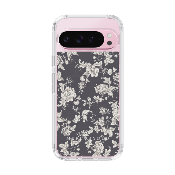 Slim Protection Case［ MERCURYDUO - ToneFlower - Grey ］