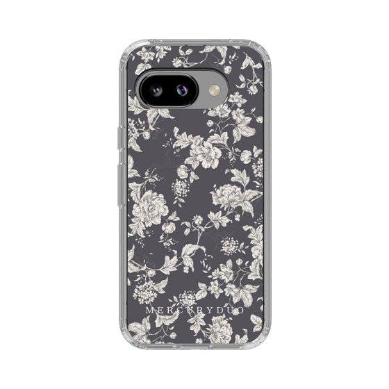 Slim Protection Case［ MERCURYDUO - BotanicalFlower - Green ］