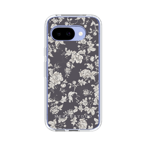 Slim Protection Case［ MERCURYDUO - BotanicalFlower - Green ］