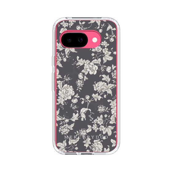 Slim Protection Case［ MERCURYDUO - BotanicalFlower - Green ］