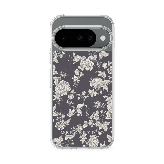 Slim Protection Case［ MERCURYDUO - ToneFlower - Grey ］