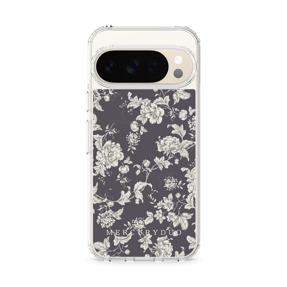 Slim Protection Case［ MERCURYDUO - ToneFlower - Grey ］