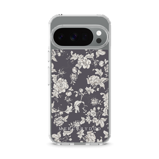 Slim Protection Case［ MERCURYDUO - ToneFlower - Grey ］
