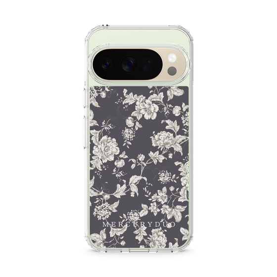 Slim Protection Case［ MERCURYDUO - ToneFlower - Grey ］