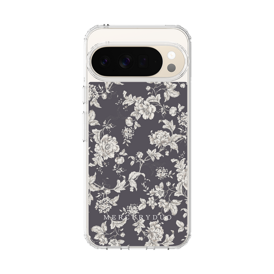 Slim Protection Case［ MERCURYDUO - ToneFlower - Grey ］