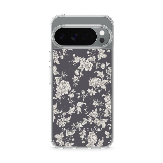 Slim Protection Case［ MERCURYDUO - ToneFlower - Grey ］