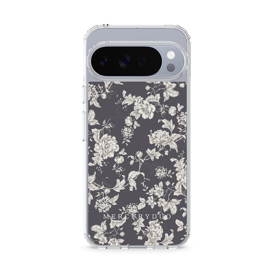 Slim Protection Case［ MERCURYDUO - ToneFlower - Grey ］