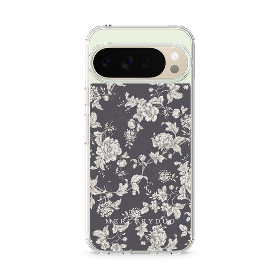 Slim Protection Case［ MERCURYDUO - ToneFlower - Grey ］