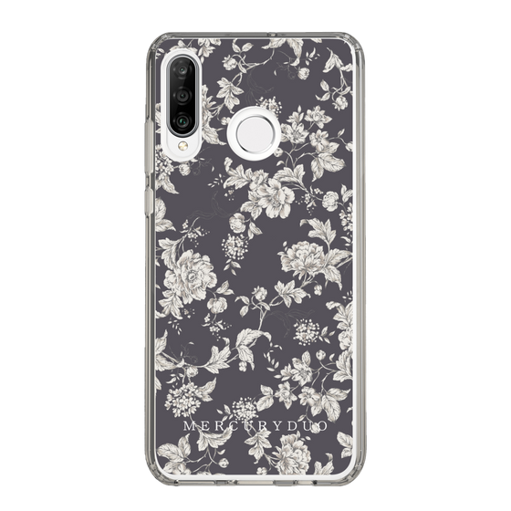 Slim Protection Case［ MERCURYDUO - ToneFlower - Grey ］