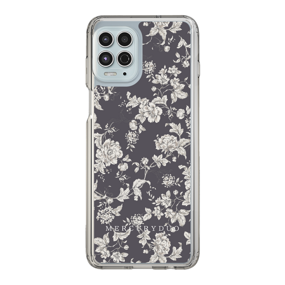 Slim Protection Case［ MERCURYDUO - ToneFlower - Grey ］
