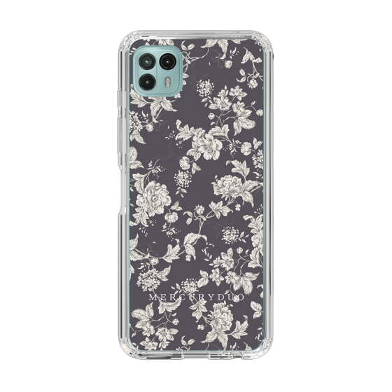 Slim Protection Case［ MERCURYDUO - ToneFlower - Grey ］