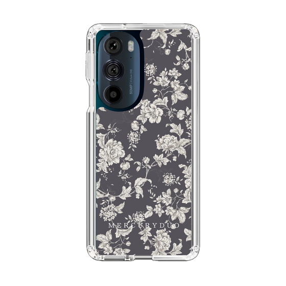 Slim Protection Case［ MERCURYDUO - ToneFlower - Grey ］