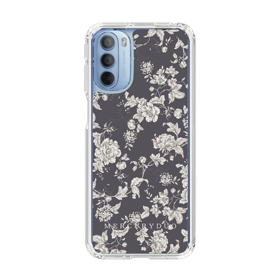 Slim Protection Case［ MERCURYDUO - ToneFlower - Grey ］