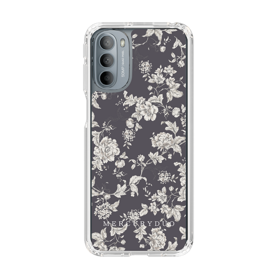 Slim Protection Case［ MERCURYDUO - ToneFlower - Grey ］