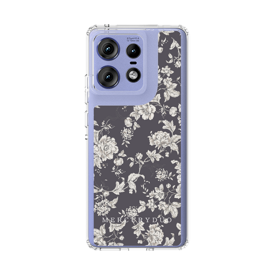Slim Protection Case［ MERCURYDUO - ToneFlower - Grey ］