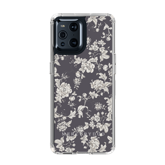 Slim Protection Case［ MERCURYDUO - ToneFlower - Grey ］