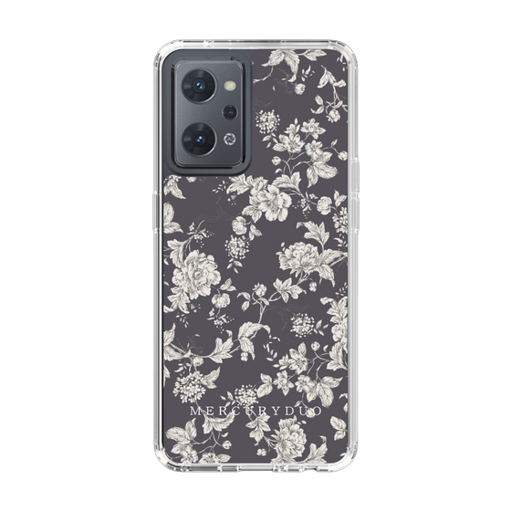 Slim Protection Case［ MERCURYDUO - ToneFlower - Grey ］