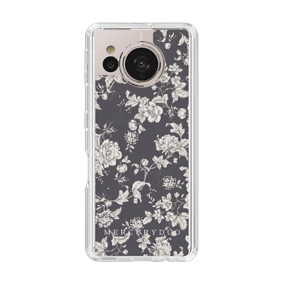 Slim Protection Case［ MERCURYDUO - ToneFlower - Grey ］