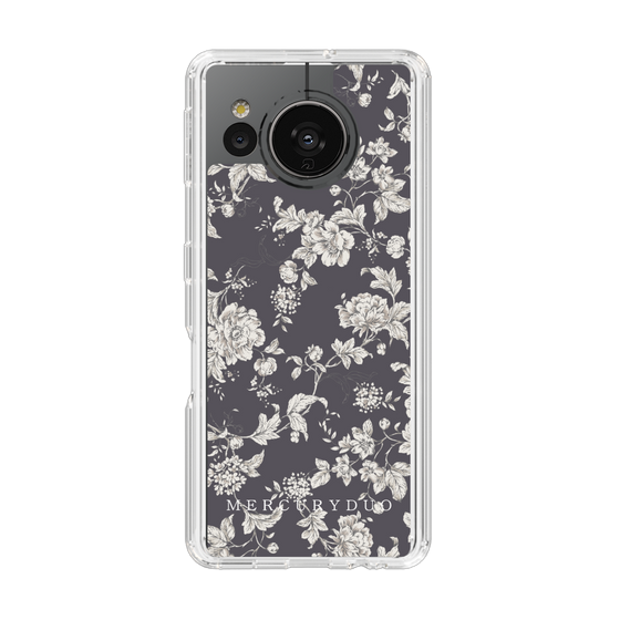 Slim Protection Case［ MERCURYDUO - ToneFlower - Grey ］